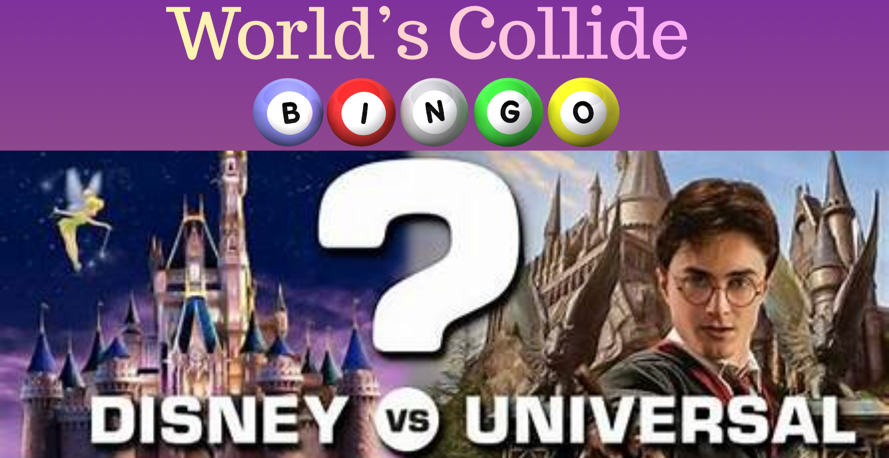 2026 Worlds Collide Bingo